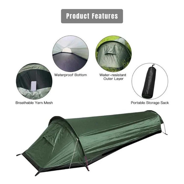 Ultralight 1-Person Camping Tent