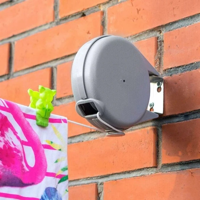 Retractable Wall-Mount Clothesline