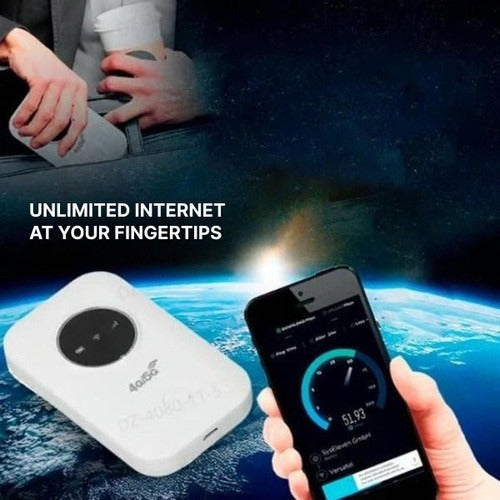 Portable WiFi Router for Travel & Home