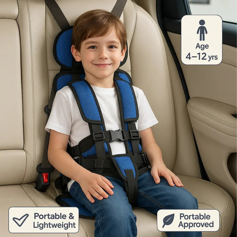Compact Travel Booster Seat for Kids