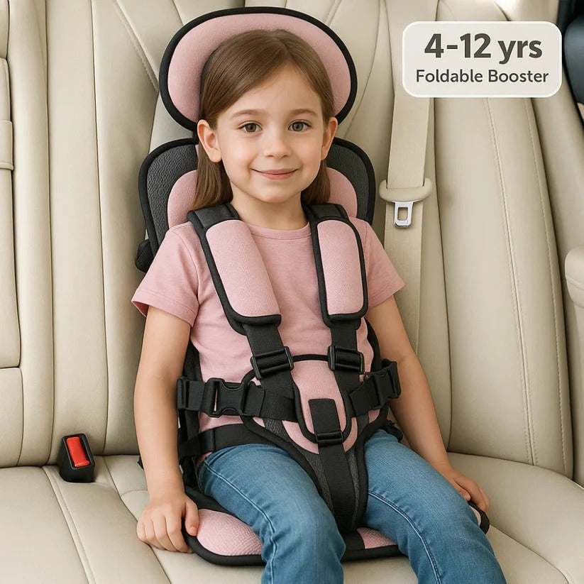 Compact Travel Booster Seat for Kids