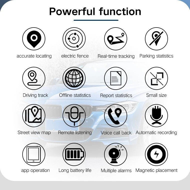 Mini Magnetic GPS Tracker for Vehicles