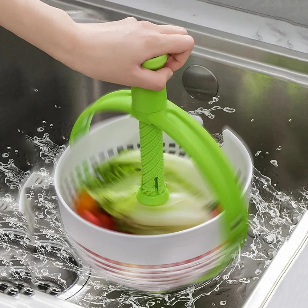 Spin & Drain Salad Spinner Bowl