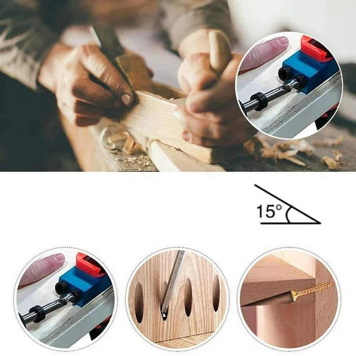 Woodworking Drill Angle Guide