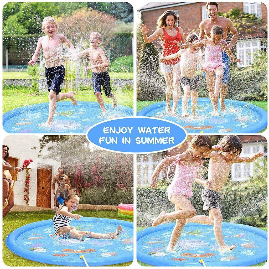 Outdoor Sprinkler Splash Pad for Kids