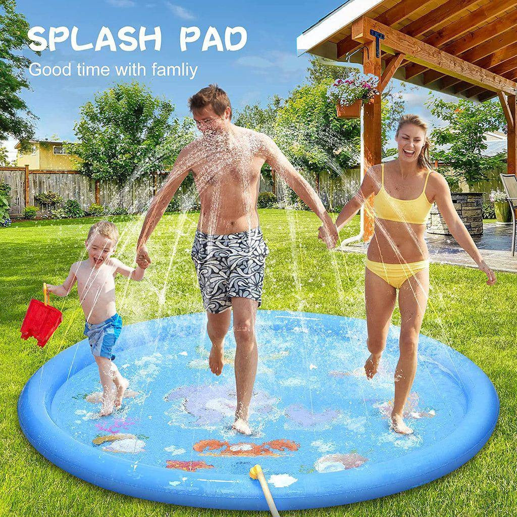 Outdoor Sprinkler Splash Pad for Kids