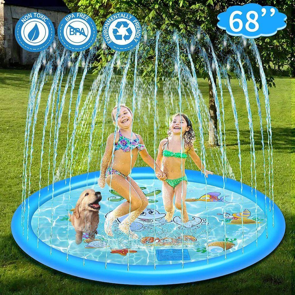 Outdoor Sprinkler Splash Pad for Kids