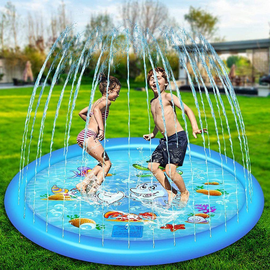 Outdoor Sprinkler Splash Pad for Kids