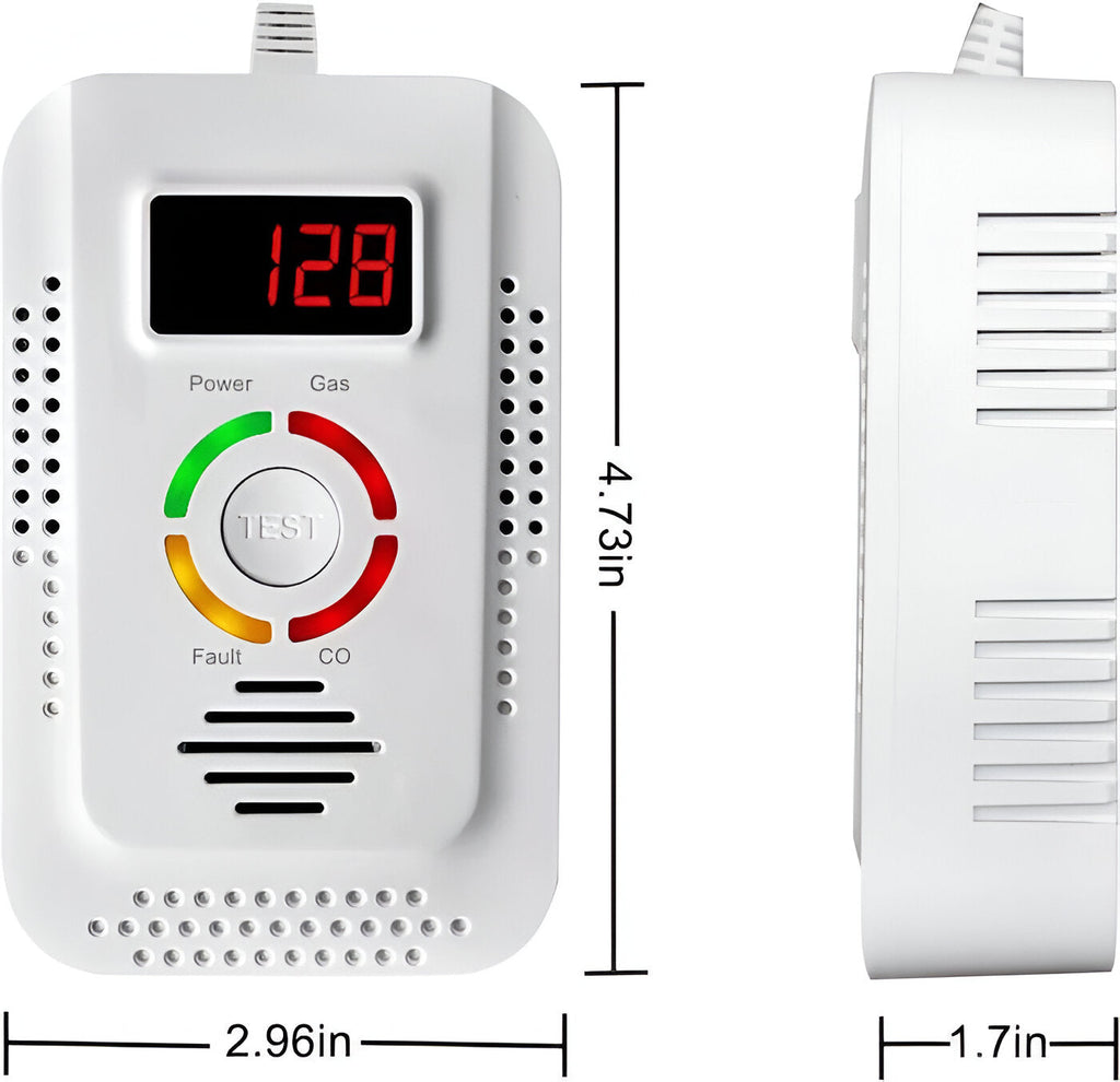 Plug-In Gas & Carbon Monoxide Detector