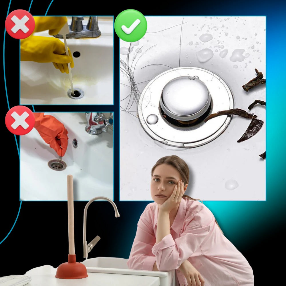Pop-Up Sink Stopper with Odor Seal