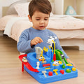 Kids' Mechanical Vehicle Track Playset
