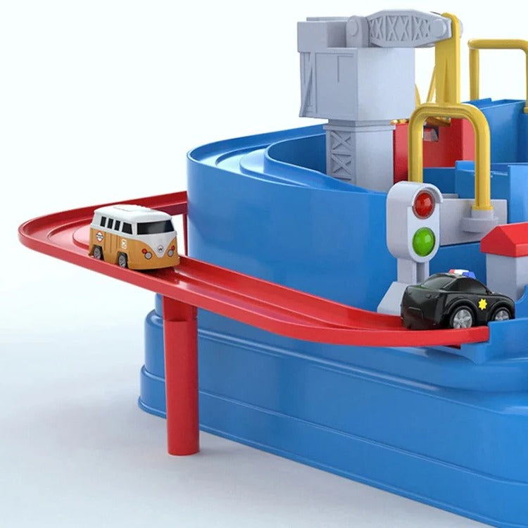 Kids' Mechanical Vehicle Track Playset