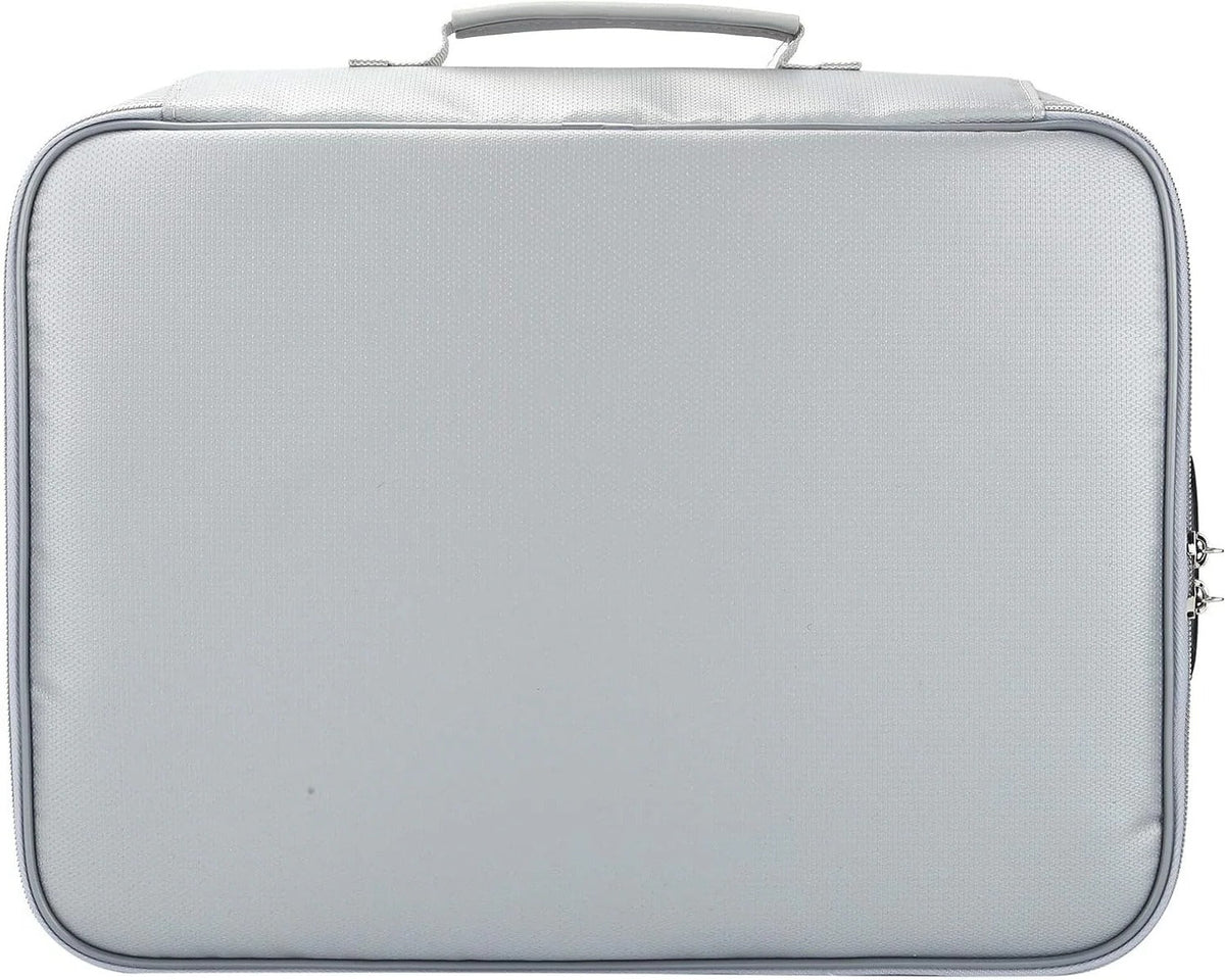 Multi-Layer Zippered Document Organizer Bag