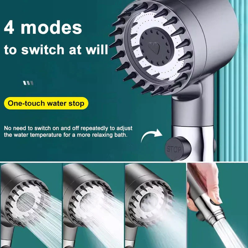 High-Pressure Rain Showerhead