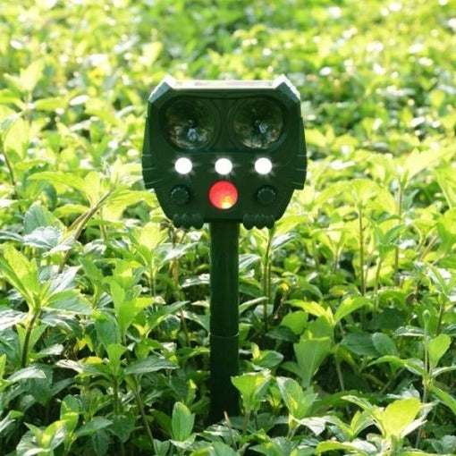 Solar Powered Ultrasonic Snake Repeller