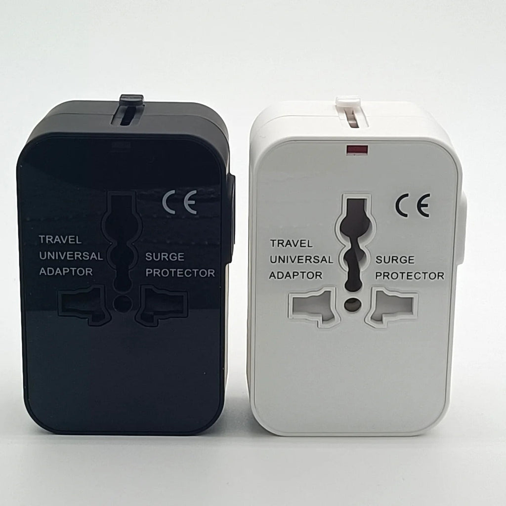 Universal Travel Adapter with Dual USB Ports