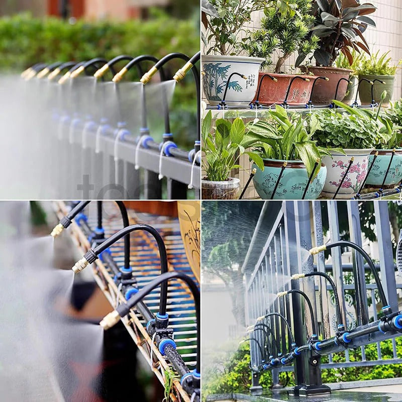 Drip Irrigation Kit with Flexible Hose