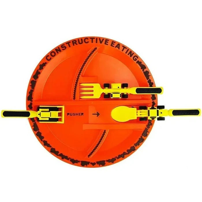Kids' Construction Truck Utensil Set