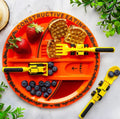 Kids' Construction Truck Utensil Set