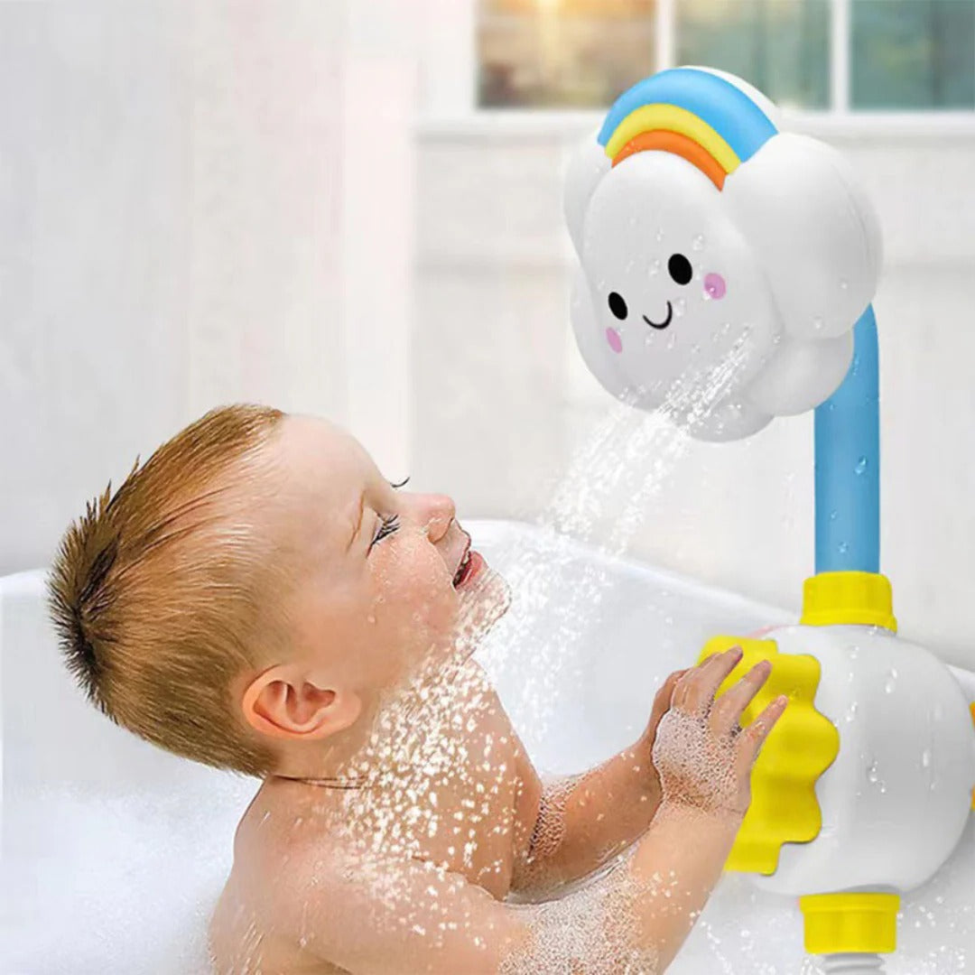 Cloud-Shaped Baby Bath Shower Toy