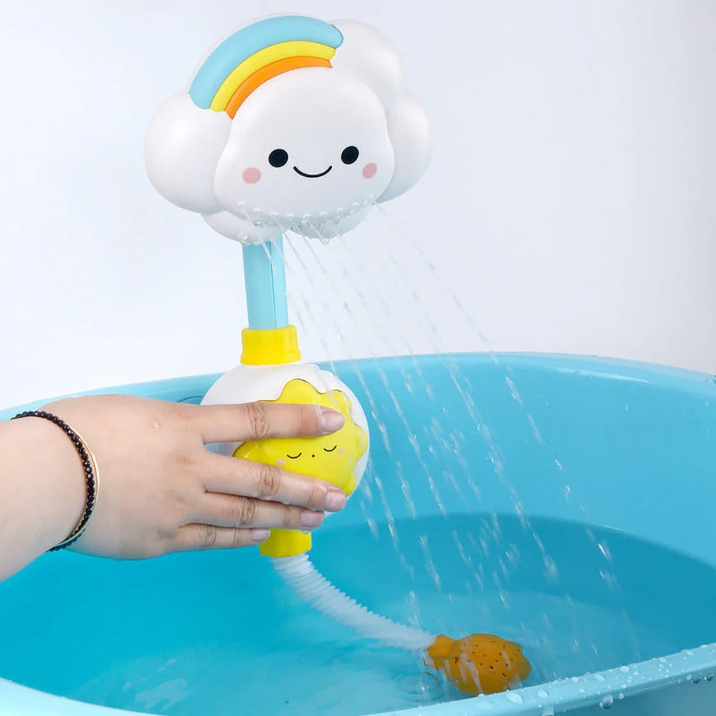 Cloud-Shaped Baby Bath Shower Toy