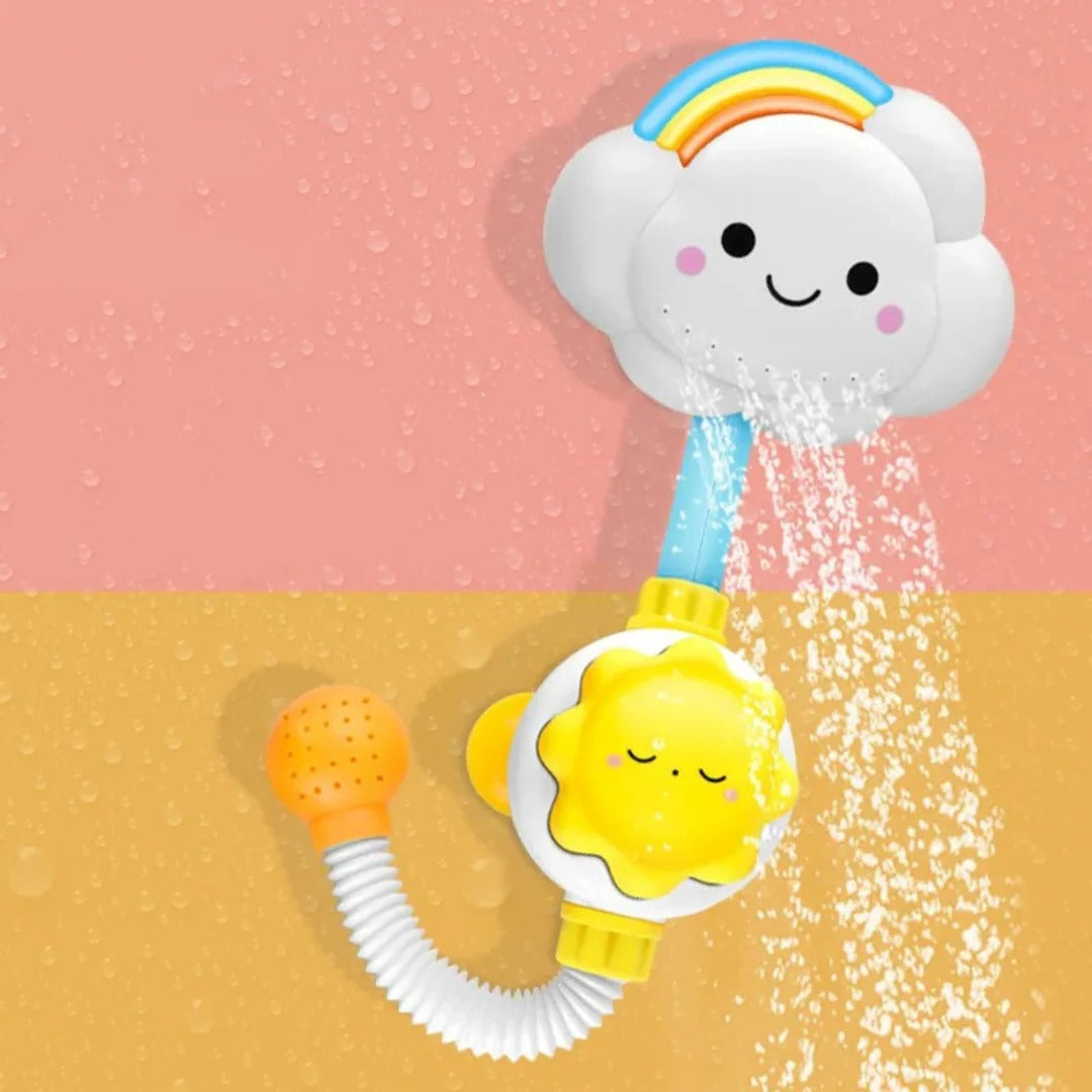 Cloud-Shaped Baby Bath Shower Toy