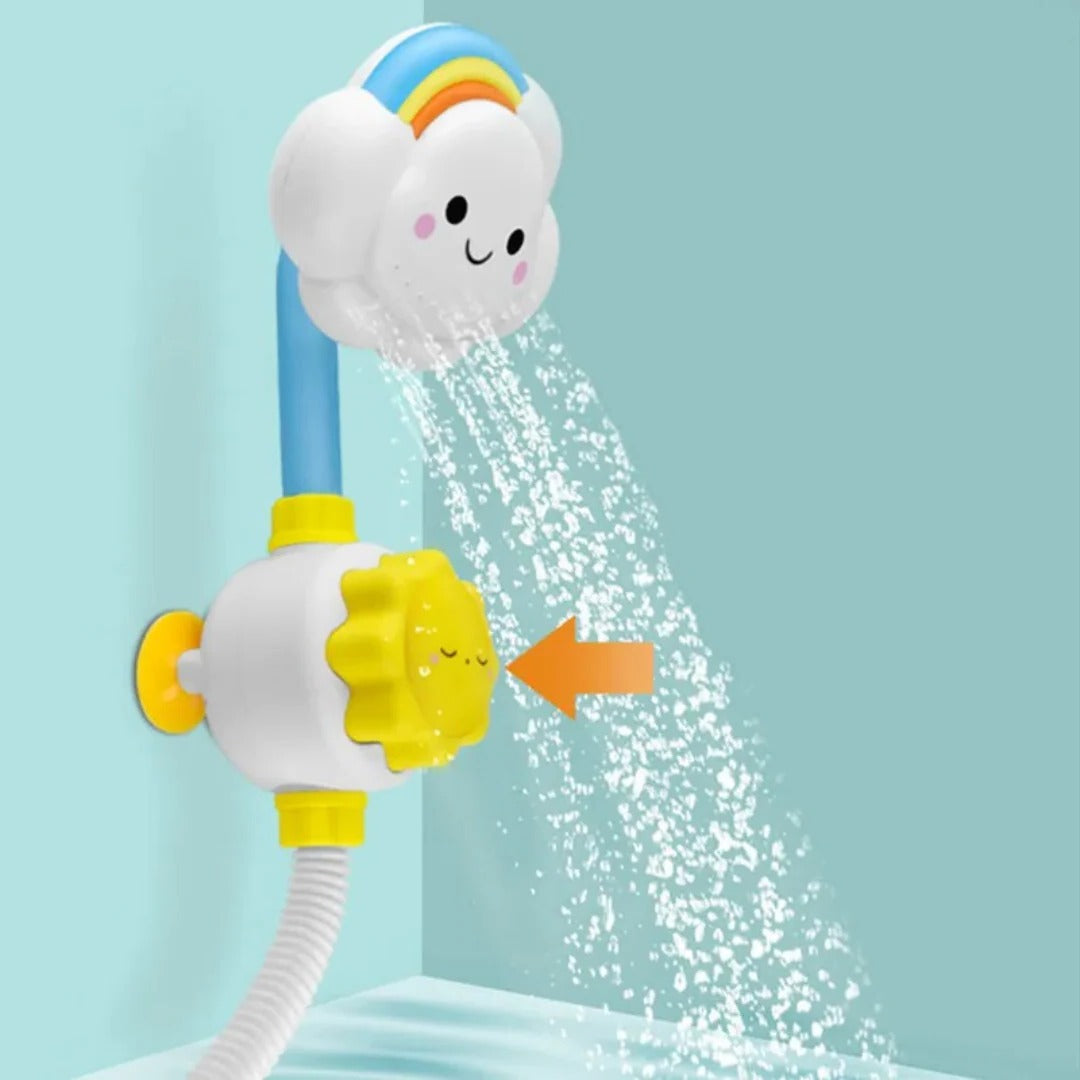 Cloud-Shaped Baby Bath Shower Toy