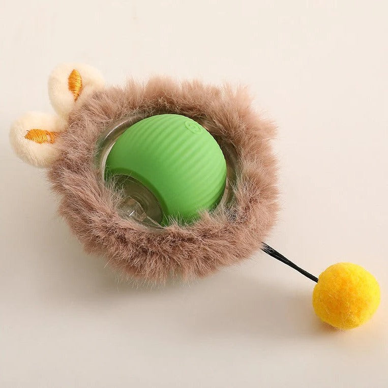 Interactive Rolling Ball with Tail for Dogs