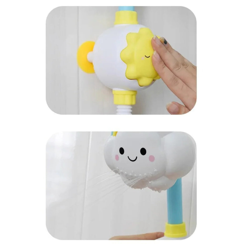 Cloud-Shaped Baby Bath Shower Toy