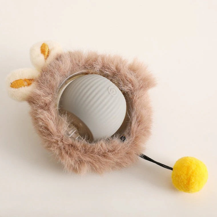 Interactive Rolling Ball with Tail for Dogs