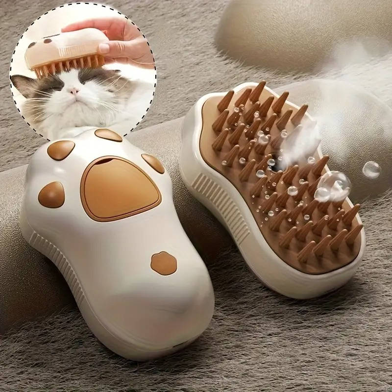 Steam Grooming Brush for Dogs