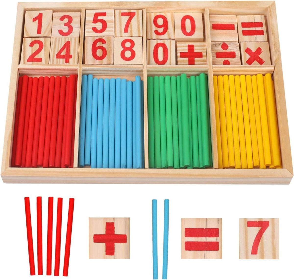 Educational Counting Sticks Set