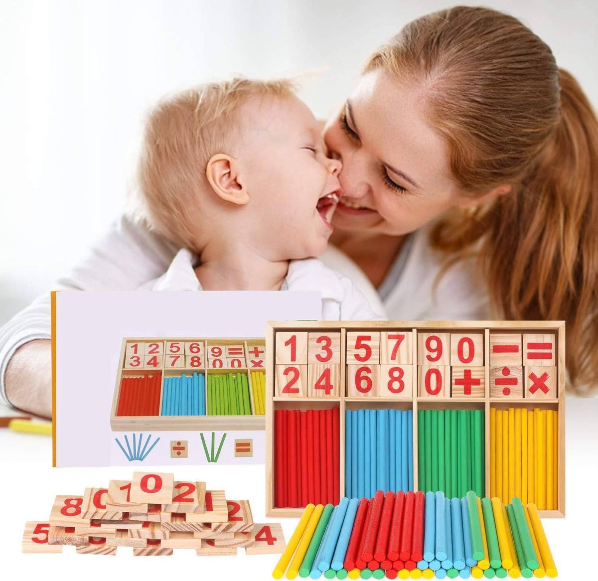 Educational Counting Sticks Set