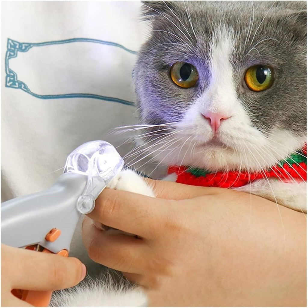 Pet Nail Clipper with LED Light