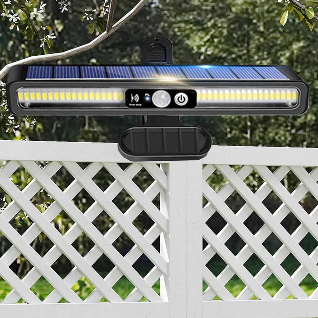 Portable Solar Fence Lights – 2 Pack