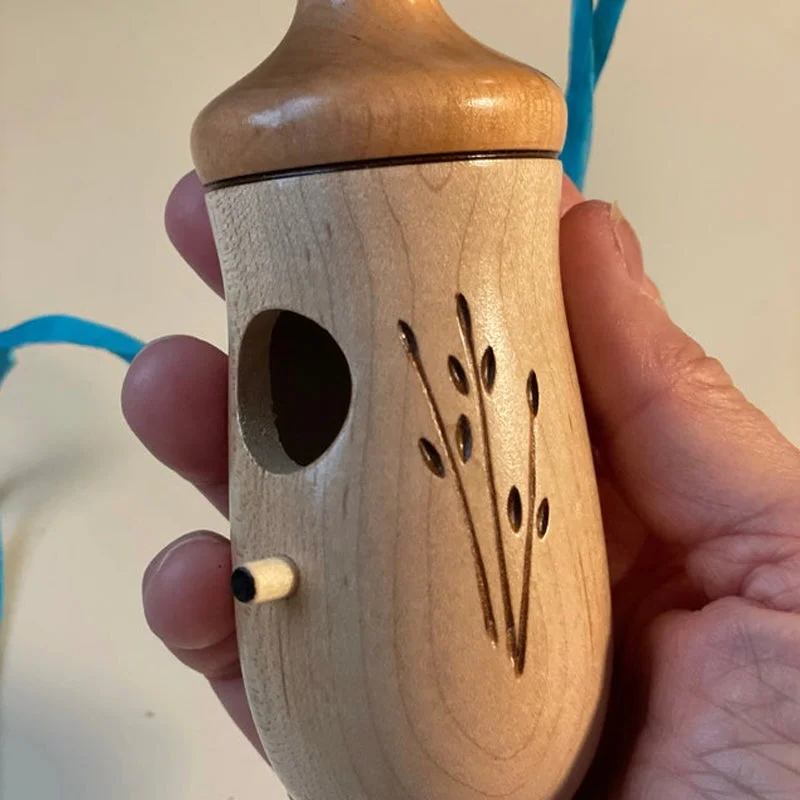 Wooden Hummingbird House