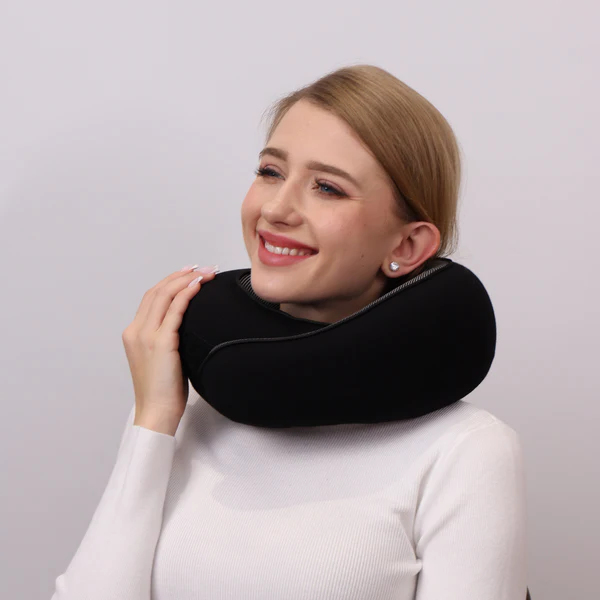 Travel Neck Pillow for Sleep & Support