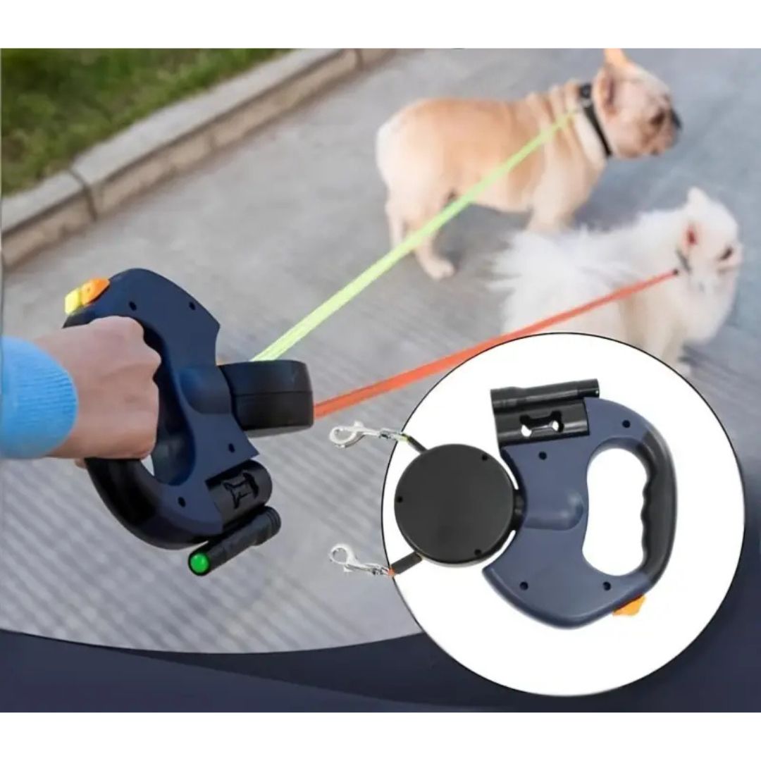No-Tangle Double Dog Leash