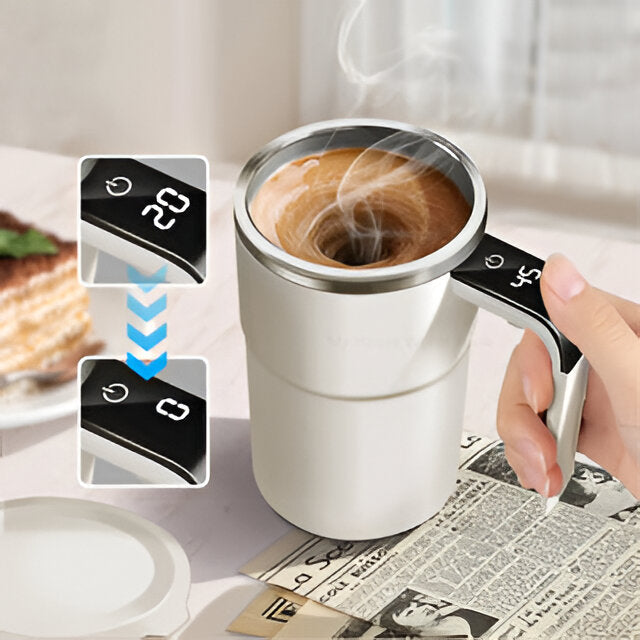 Rechargeable Self-Stirring Mug