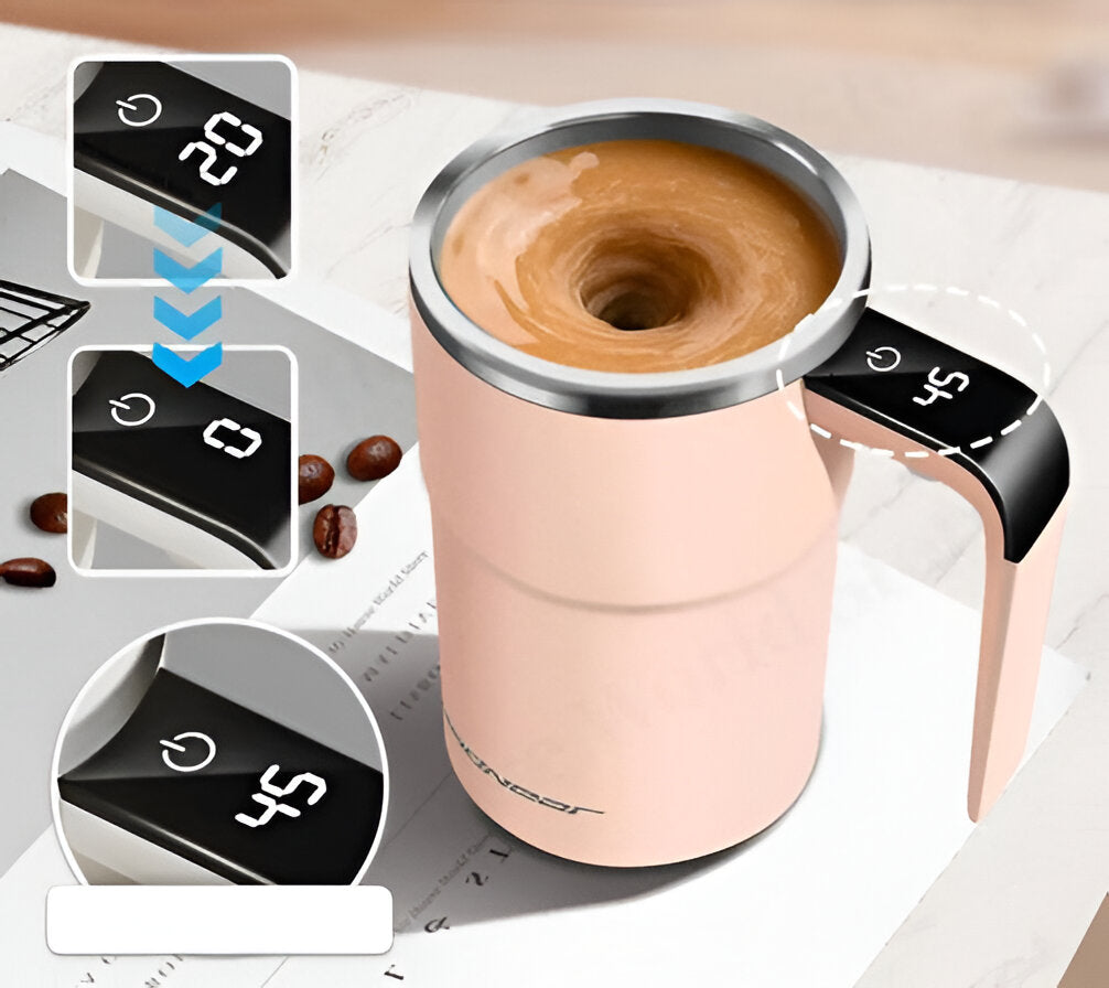 Rechargeable Self-Stirring Mug