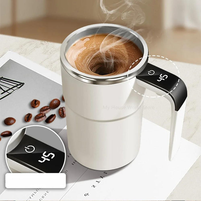 Rechargeable Self-Stirring Mug