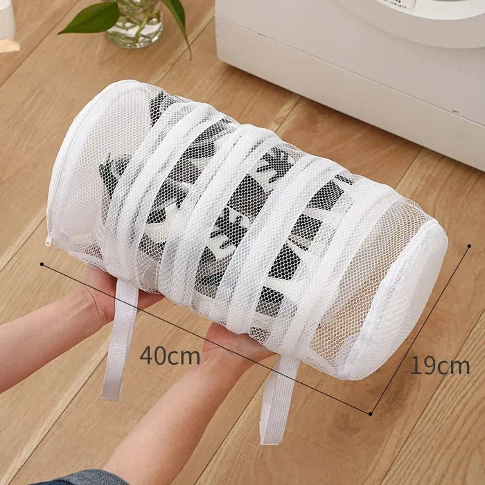 Reusable Zippered Shoe Laundry Wash Bag