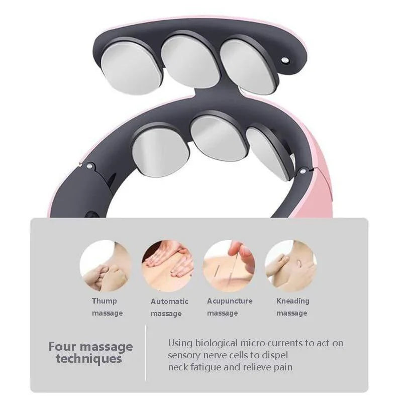 Electric Neck Massager – Multi-Mode Pulse
